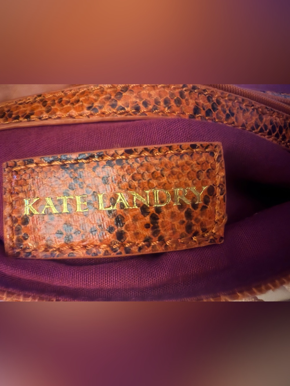 Kate Landry Gorgeous Purse, Excellent Condition - Picture 6 of 10